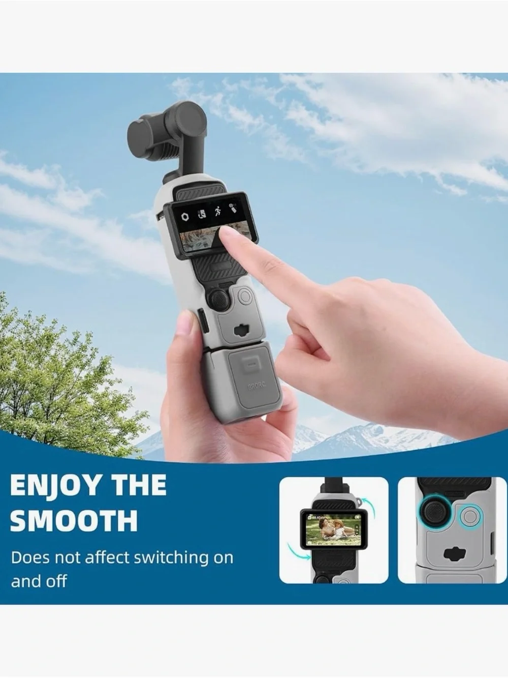 DJI Osmo Pocket 3 Silicone Cover - Pink